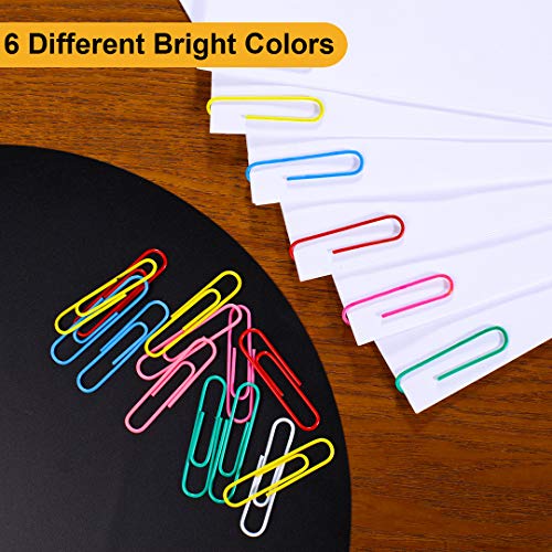 Vinaco Paper Clips?100PCS Paper Clips Large 2 Inch (50mm), Durable & Rust Resistant Colored Paper Clips Ideal for Office School and Personal Document Organization - Image 3