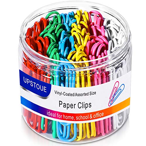 Vinaco Paper Clips?100PCS Paper Clips Large 2 Inch (50mm), Durable & Rust Resistant Colored Paper Clips Ideal for Office School and Personal Document Organization - Image 1