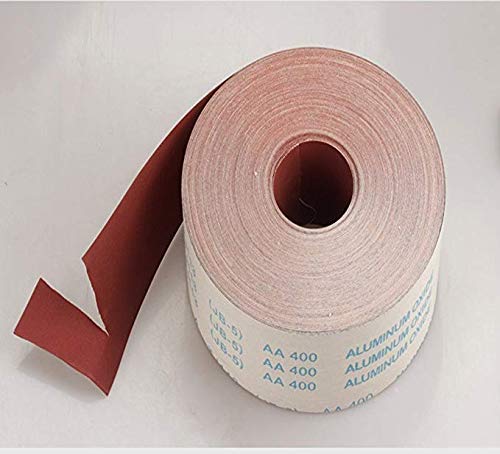 Sandcastle 5 Meter Emery Cloth Roll 80 100 150 220 320 Grit - 4 Inch Wide Sand Paper Sturdy - Grinding Polishing Wood Working Walls Automotive - Image 3