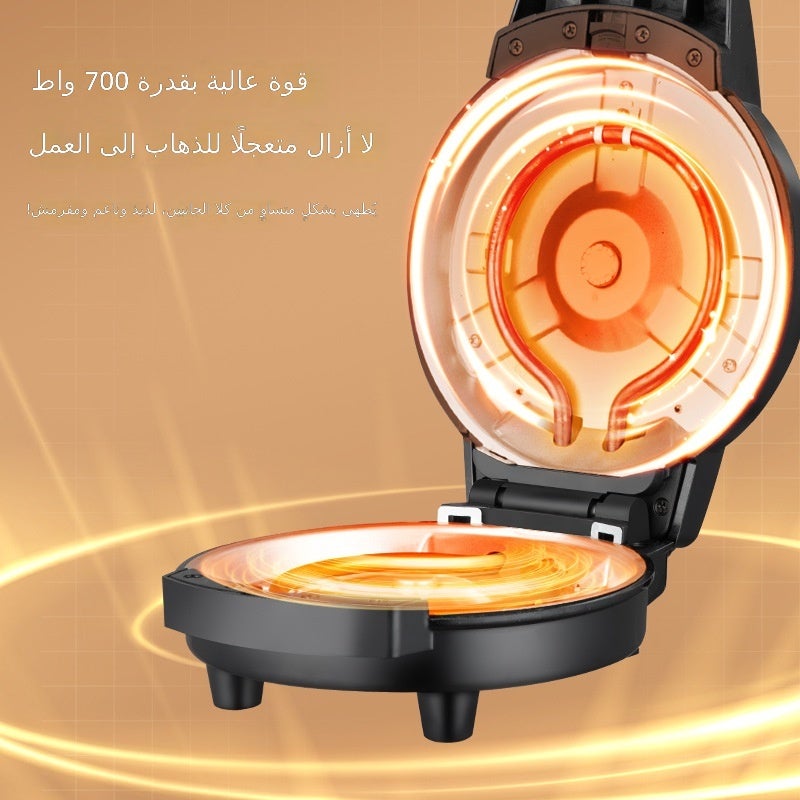 جهاز إعداد الإفطار الصغير - لوحة وافل واحدة، سهل التنظيف - Image 5