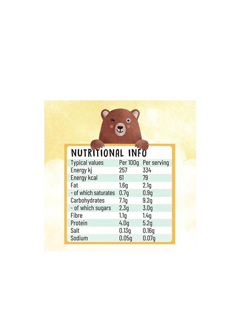 Babylikes Babylikes Halal Baby Food Pouch - Tomato Pasta Chicken 130g Stage 2 Organic Baby Puree for 7+ months - 6-Pack - Image 5