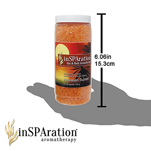 InSPAration 7460C Hawaiian Sunset Crystal for Spa and Hot Tubs, 19-Ounce,Orange - Image 3