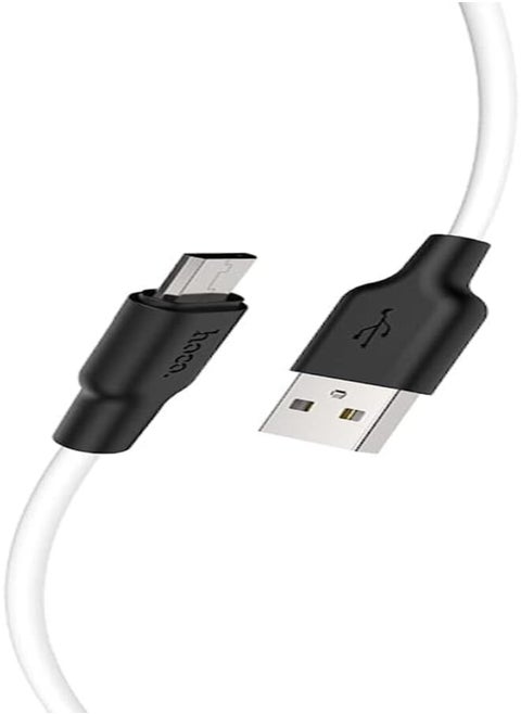 Hoco X21 Plus Silicone charging cable for Micro(L=2M)