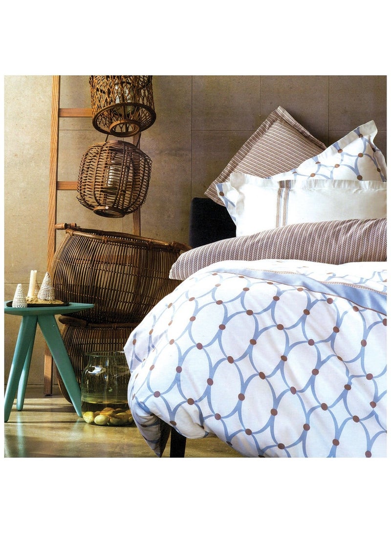 Family Bed Coverlet Set Cotton 2 pieces size 180 x 240 cm model 185 from Family Bed - Image 2