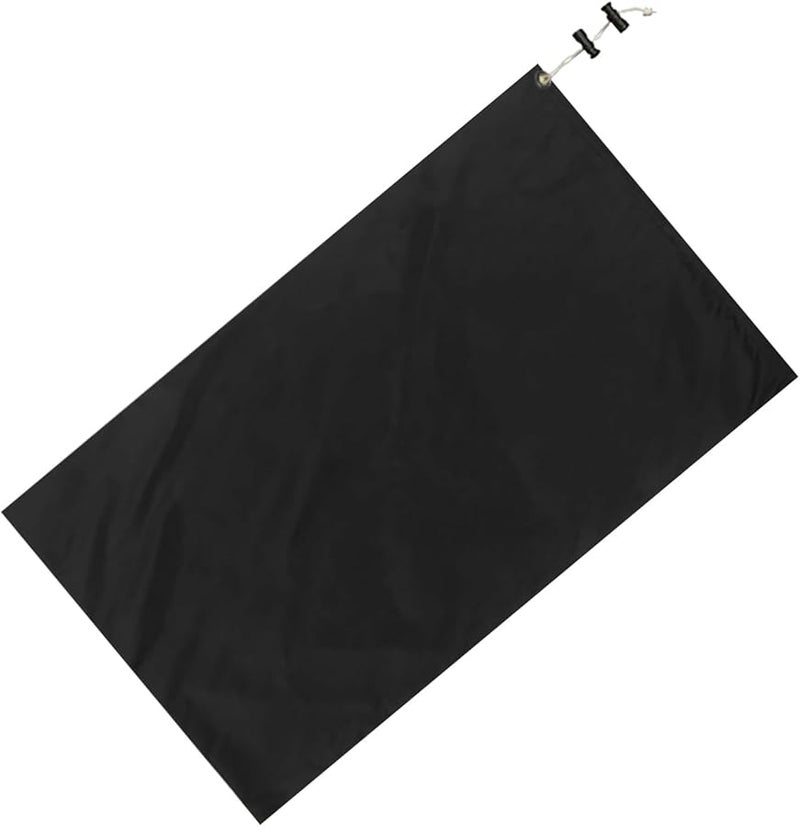Large Capacity Black Wood Shredder Debris Bag Portable For Landscaping Gardening - Image 1