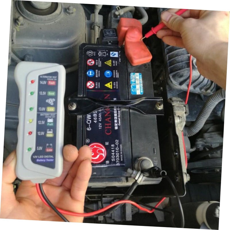 MAGICLULU Digital Battery Tester for Automotive Rv Car Monitor 12v Led Battery Measurer Smart Design Safety Features - Image 2
