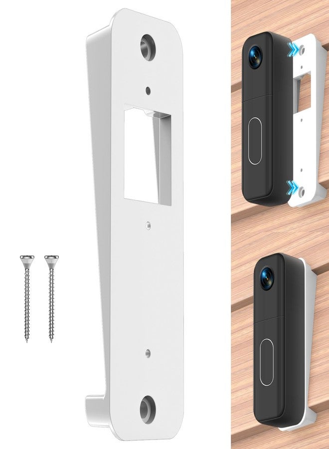 Braveboy Vinyl Siding Mount Compatible with Blink Doorbell, Doorbell Mount Angle Mount Wedge Use for Blink Video Doorbell, Included Mounting Hardware - Solve The Problem of The Doorbell Tilt - Image 1