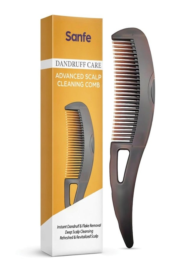 Sanfe Dandruff Care Advanced Scalp Cleaning Comb For Healthy Scalp | 1 Unit - Image 1