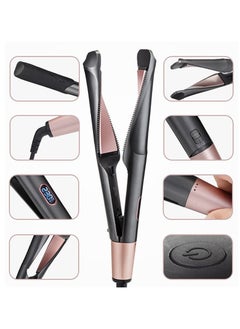 KUYING Spiral Twist Curling Iron Dual-Purpose Straight Hair Straightener Curling Iron  - Image 3