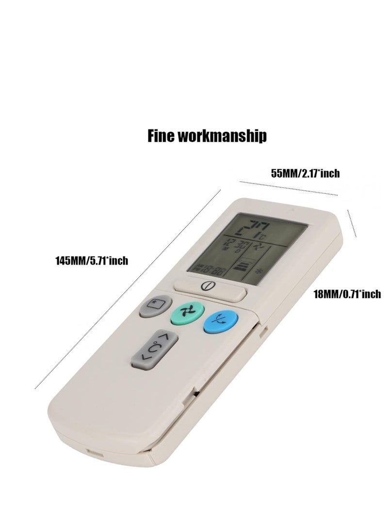 ELTERAZONE New Universal AC air conditioner Remote control General Use, Air Conditioner, Universal Remote Control Replaced Remote Control Compatible with RAR-2A1 RAR-52P1 - Image 5