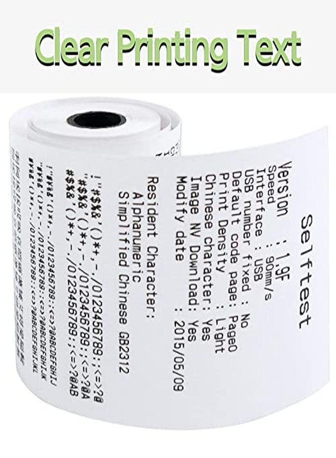 FungLam Thermal Receipt Paper POS Cash Register Paper Rolls 2 1/4" x 50' (100 Rolls) - Image 3