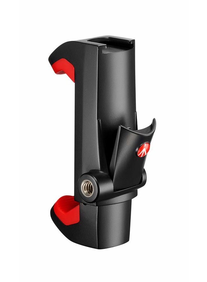 Manfrotto Universal Smartphone Clamp, Pro Version (MCPIXI), for Mini Camera Tripod, Table Tripod,Compact Tripod, Vlogging, Black - Image 4