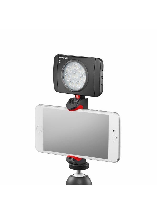 Manfrotto Universal Smartphone Clamp, Pro Version (MCPIXI), for Mini Camera Tripod, Table Tripod,Compact Tripod, Vlogging, Black - Image 5