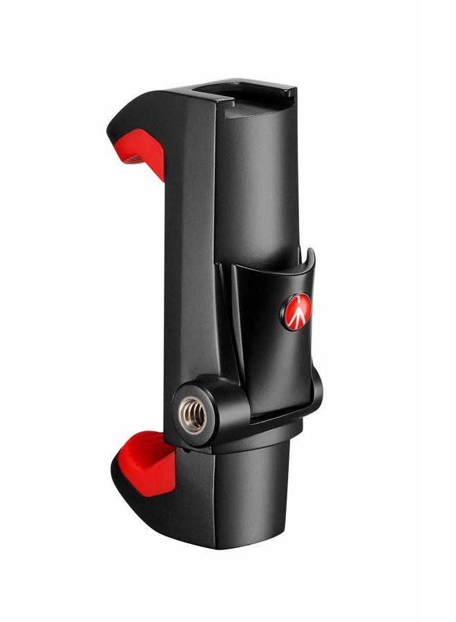 Manfrotto Universal Smartphone Clamp, Pro Version (MCPIXI), for Mini Camera Tripod, Table Tripod,Compact Tripod, Vlogging, Black - Image 3