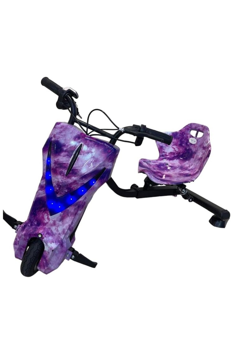 Shard 36V Drifting Scooter 3 Wheel Electric Scooter - 3 Lights - Shock Absorber Safety Gears Speed Up To 20KM/h Driving Modes- Bluetooth- Speaker mix color 1 - Image 3