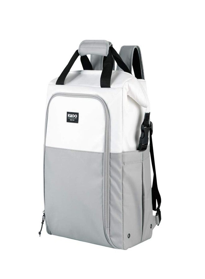 IGLOO Marine Switch Backpack Cooler White/Grey - Image 1