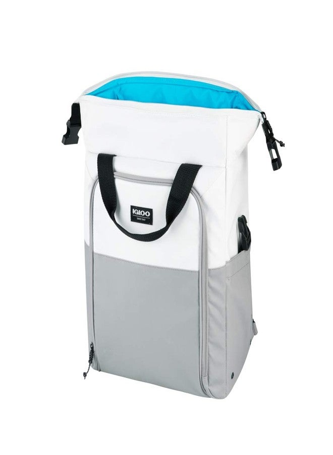 IGLOO Marine Switch Backpack Cooler White/Grey - Image 3