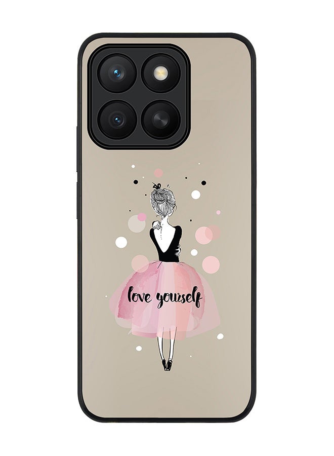 Stylizedd For Honor X8c Case,Slim fit Camera Protection, Shockproof Thin Phone cover  - Love Yourself