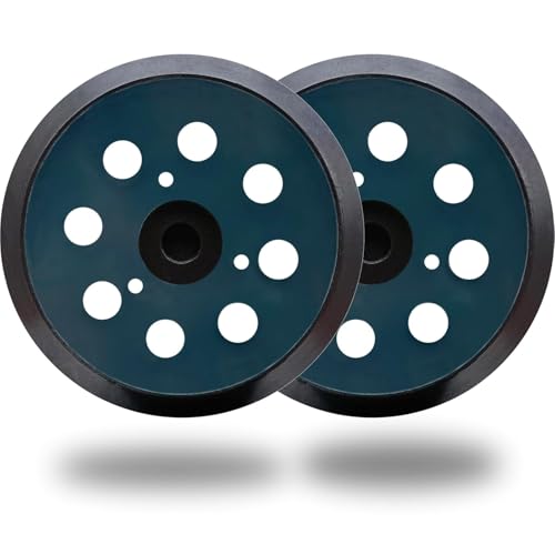 Tockrop 2 Pack Replacement Sander Pads for 5" Dewalt Sander, 8-Hole Hook and Loop Sanding Pads for DeWalt DW420 DW421 DW422 DW423 DW426 D26451 Random Orbital Sander - Image 1
