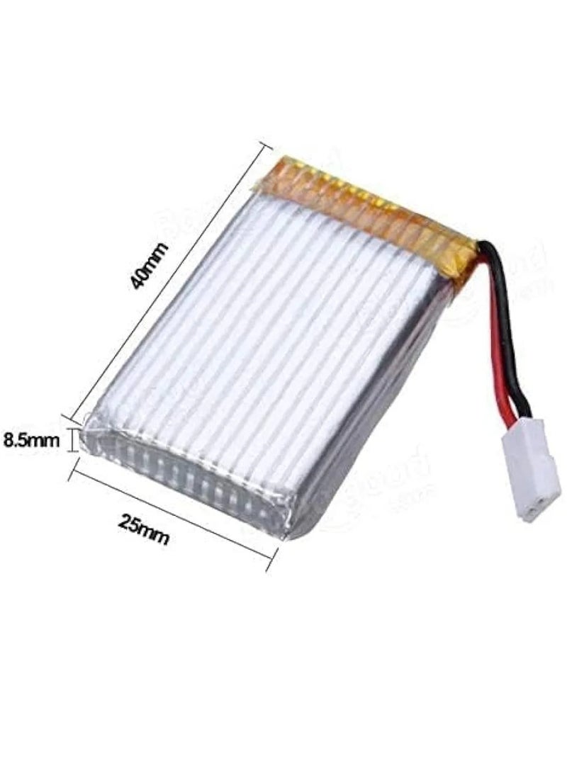 lipo express Lipo battery 600 mAh 3.7V for compatible models of helicopter quad copter drones - Image 2