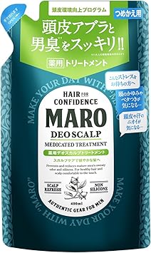 Maro Deo Scalp Medicated Treatment Refill 400ml - Image 1