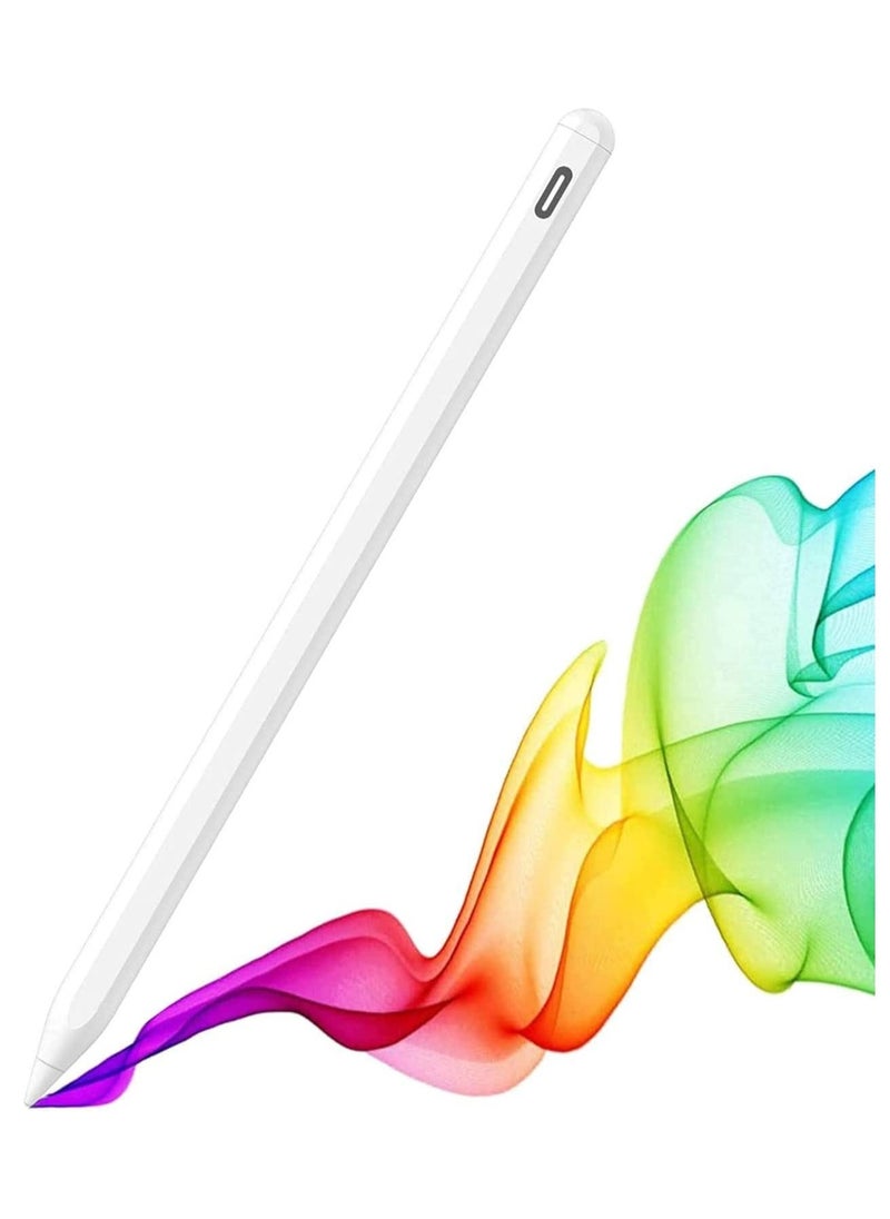 ELTRAZONE Stylus Pen for Apple iPad Pro Pencil 5th Generation 12.9/11 2021, iPad 10th/9th/8th/7th/6th, iPad Air 5th/4th/3rd Generation, iPad Pro 6th/5th/4th/3rd, iPad Mini 6/5th Compatible 2018-2022 Apple iPad - Image 1