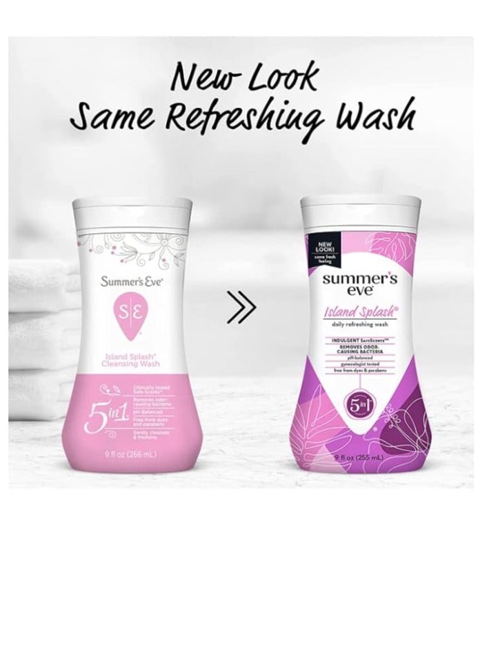 Summer's Eve Summers Eve Island Splash Refreshing and Clean Intimate Wash - 266 ml - Image 1