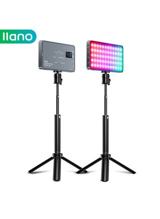RGB Video Light 6500K Camera Light with Portable Tripod Stand Studio Photography Light for Zoom Meeting Photoshoot Broadcast Video Recording - pzsku/ZC01DAC79AE4CCAA63150Z/45/_/1655983946/342d7f0e-7c30-429e-95da-0227400f4343