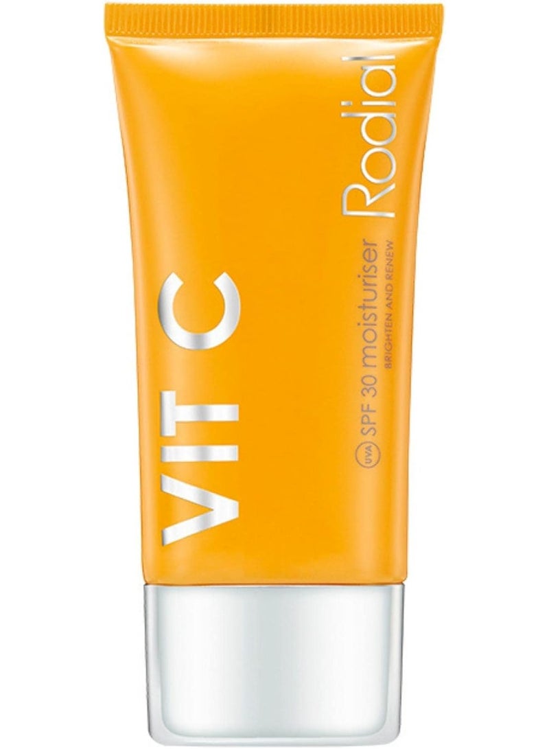 Rodial مرطب روديال فيتامين سي SPF 40 مل - حماية متقدمة للبشرة الحساسة للشمس، فيتامين سي و SPF 30، ترطيب خفيف لتخفيف الكلف 40 مل - Image 1