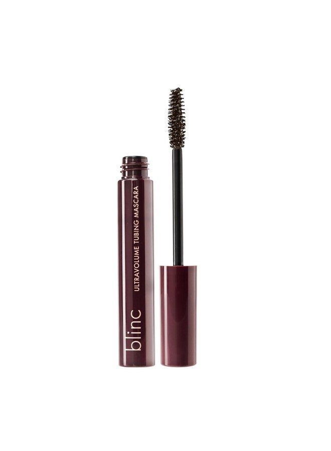 blinc Ultravolume Tubing Mascara Volumizing Lengthening And Curling Mascara Ultralongwearing Washable Mascara Clean Vegan And Crueltyfree 9Ml0.30 Fl Oz (Dark Brown) - Image 1