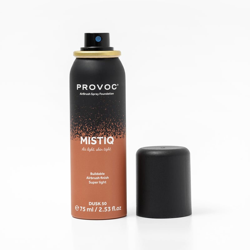 PROVOC MISTIQ Spray Foundation 50 Dusk 75ML - Image 1