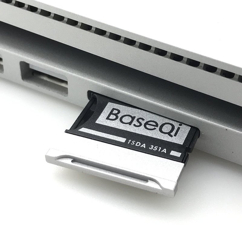 BaseQi Aluminum MicroSD Adapter for Microsoft Surface Book & Surface Book 2 & Surface Book 3 15" (Model-351A) - Image 3
