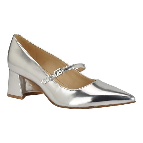 Guess Women's ZANDS Pump, Silver 040, 10 - Image 1