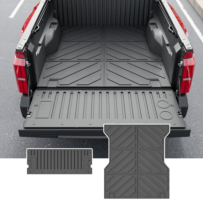 xipoqix 5FT Bed Mat Tailgate Mat Compatible with 20242026 Toyota Tacoma Truck Bed Liner Tailgate Liner TPE Replacement for 2024 2025 2026 Toyota Tacoma Accessories Bed MatTailgate Mat - Image 3