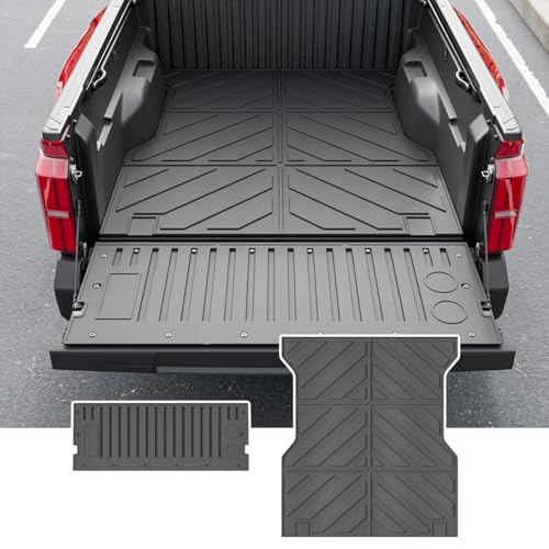 xipoqix 5FT Bed Mat Tailgate Mat Compatible with 20242026 Toyota Tacoma Truck Bed Liner Tailgate Liner TPE Replacement for 2024 2025 2026 Toyota Tacoma Accessories Bed MatTailgate Mat - Image 1