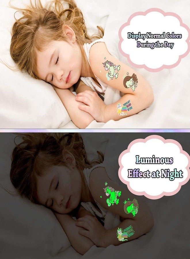 Leesgel Temporary Tattoos for Kids - Unicorn Fake Tattoos for Birthday Decorations, Party Favors, Prizes for Classroom, Trick or Treat, Goodie Bag Stuffers, Stocking Stuffers and Gifts-32 Styles - Image 4