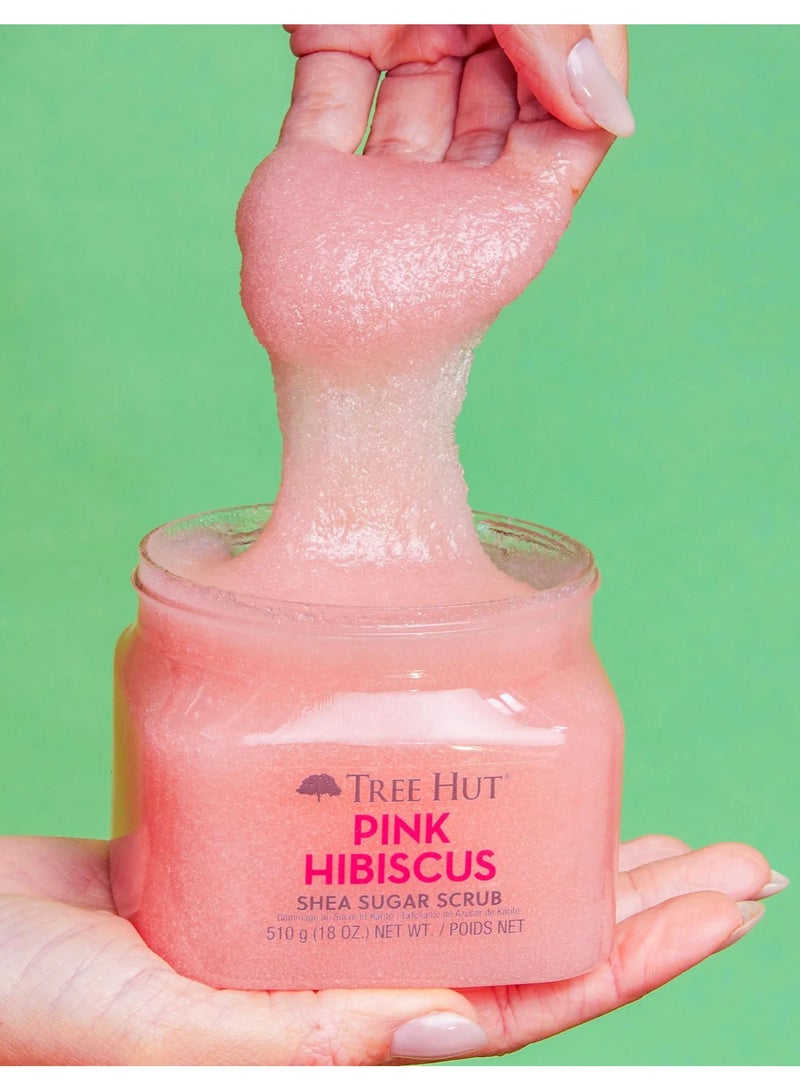 تري هت مقشر السكر والشيا برائحة الكركديه الوردي من تري هت - Image 4