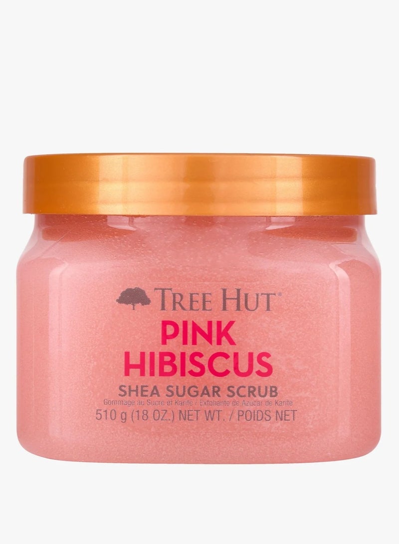 تري هت مقشر السكر والشيا برائحة الكركديه الوردي من تري هت - Image 1