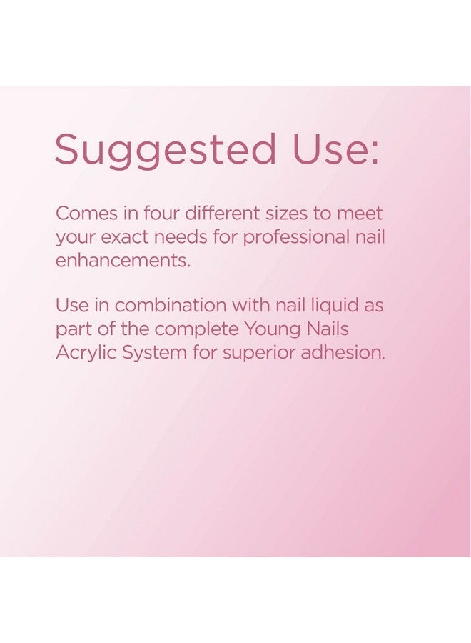 Young Nails Acrylic Speed Powder, Frost Pink, 45 Gram - Image 4