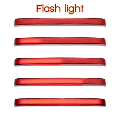 HEYOMOTOR Smoke Tracer Rear Saddlebag Tail Light LED Signal Indicator Run Turn Brake Lights Signal Lamp For Harley Touring Street Gilde Road King Electra Glide Ultra CVO 2014-2023 Motorcycle (Red) - Image 5