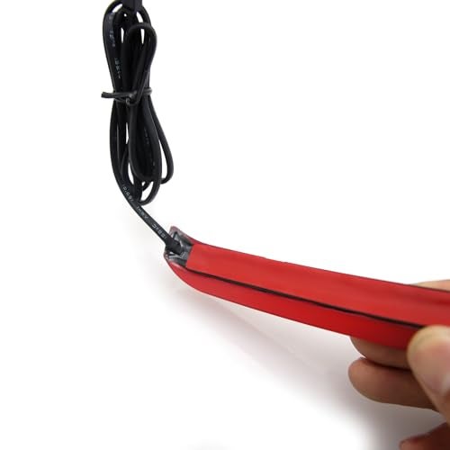 HEYOMOTOR Smoke Tracer Rear Saddlebag Tail Light LED Signal Indicator Run Turn Brake Lights Signal Lamp For Harley Touring Street Gilde Road King Electra Glide Ultra CVO 2014-2023 Motorcycle (Red) - Image 3