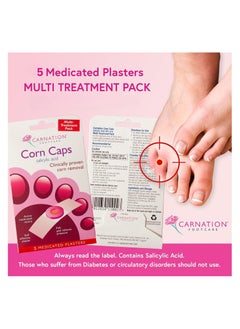 Carnation Carnation Corn Cap Plasters With Salicylic Acid  - Image 3