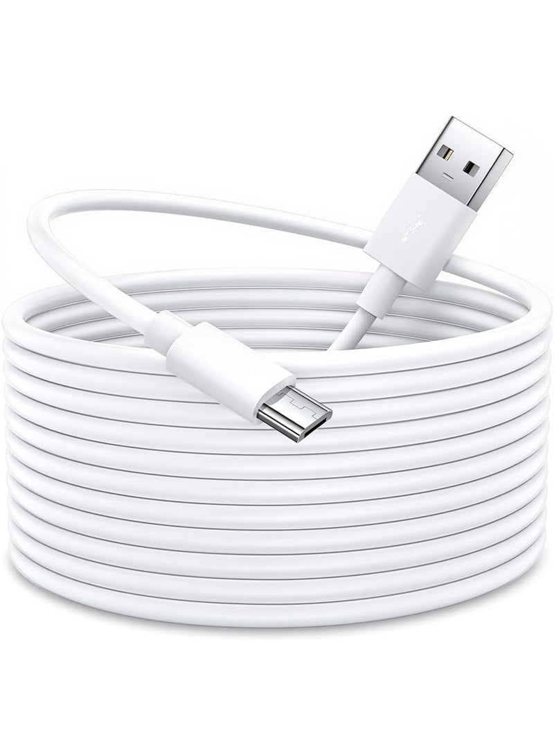 Extended Charging Cable for Security Cameras – Micro USB Power Cord for Mi 360 Home Camera and Other Devices - Image 1