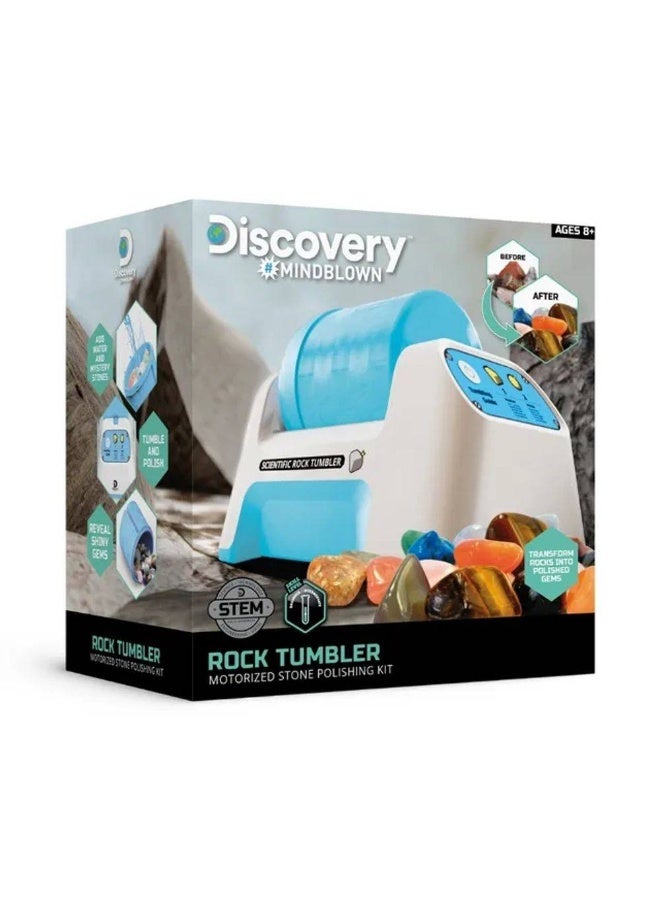 Discovery Mindblown Rock Tumbler Motorized Stone Polishing Kit (6 Pieces) - Image 1