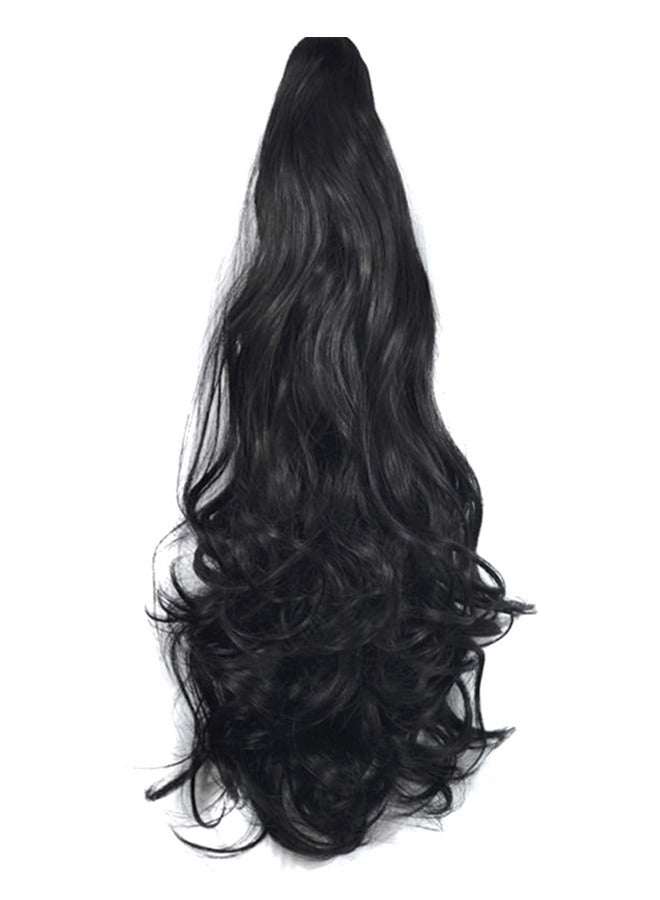 Ponytail Wavy Natural Curly Long Hair Wig
