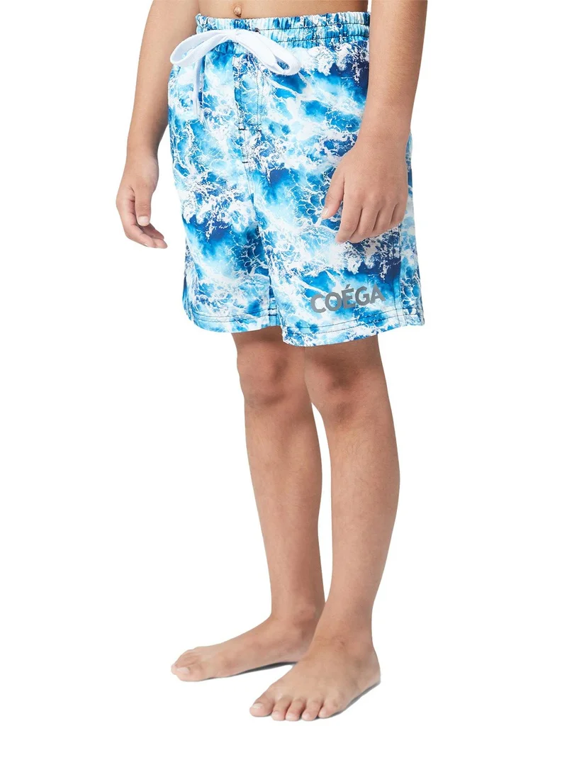 COEGA SUNWEAR COEGA Boys Kids Boardshorts - Navy Waves