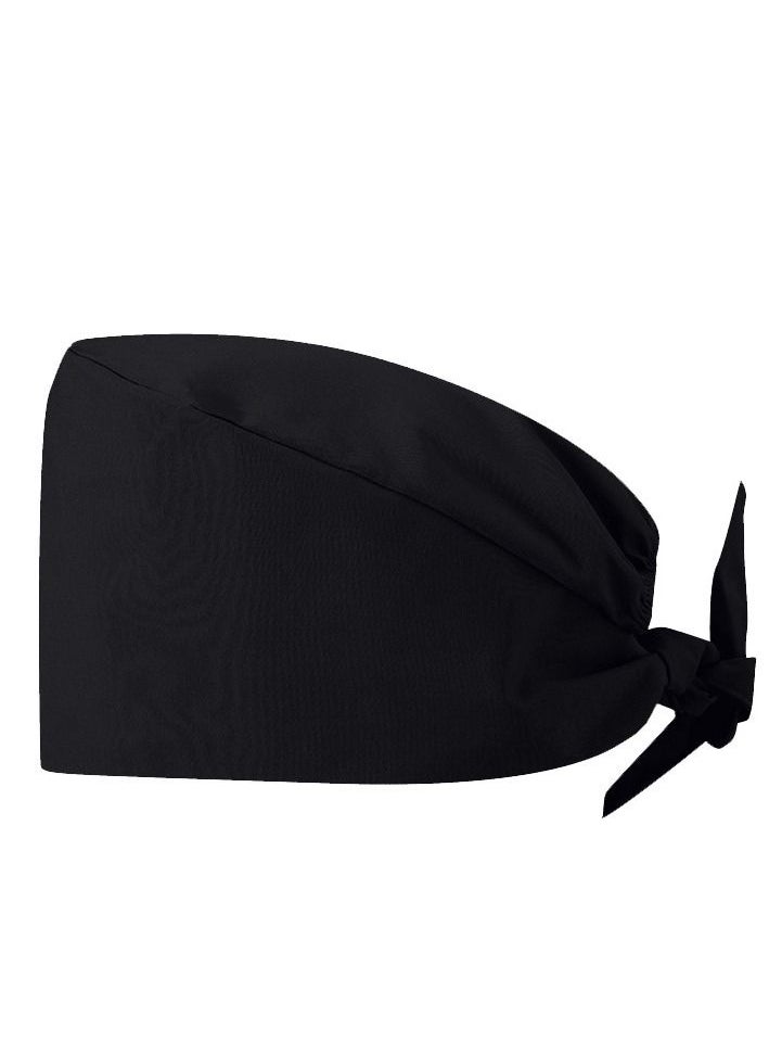 Gasin Medical Cotton Surgical Cap Fluffy Cap Black  - Image 1