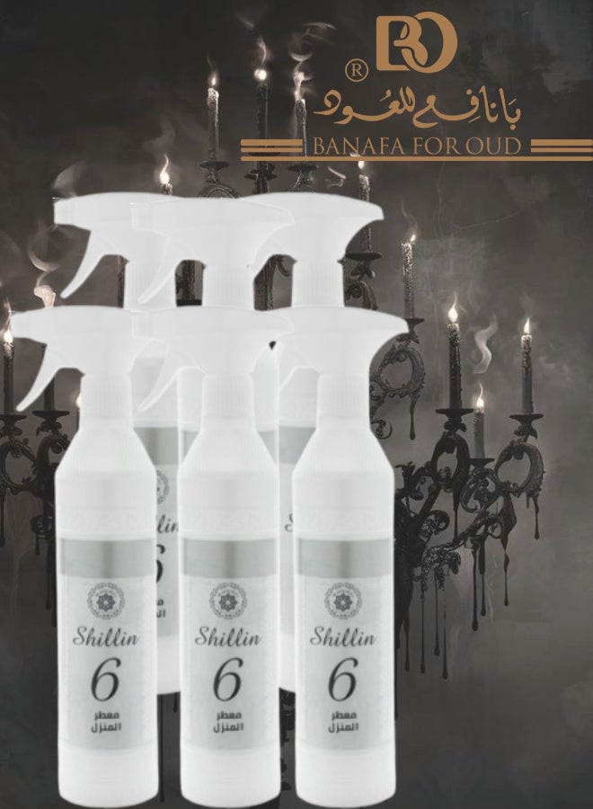 بانافع 6 قطع معطر جو شلن 6 500مل - Image 1
