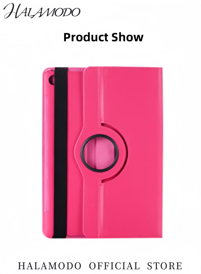HALAMODO Tablet Protective Case Compatible with Huawei MediaPad M5 Lite Multi-Position Adjustable Tablet Stand 360 Degree Rotating Case Cover Ultra Slim Leather Case Cover with Intelligent Sleep & Wake-up - Image 2