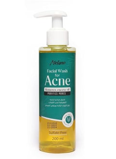 MELANO Melano Pharma Acne Facial Wash 200 ML  - Image 1